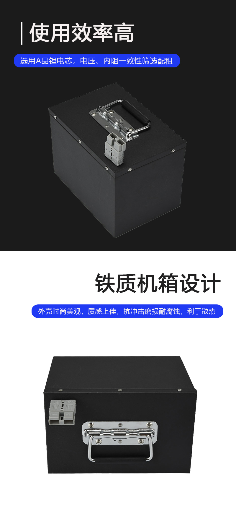 Manufacturer customized 24V 60AH Lithium iron phosphate battery disinfection robot sweeping car AGV Cart lithium battery pack