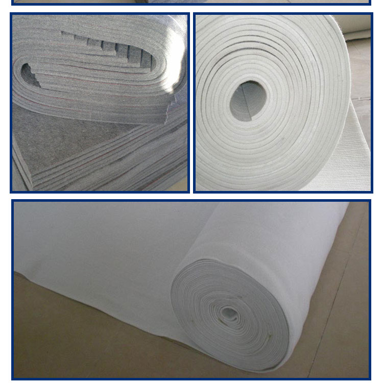 Needled chemical fiber felt products 3mm 5mm thick felt 10mm chemical fiber felt