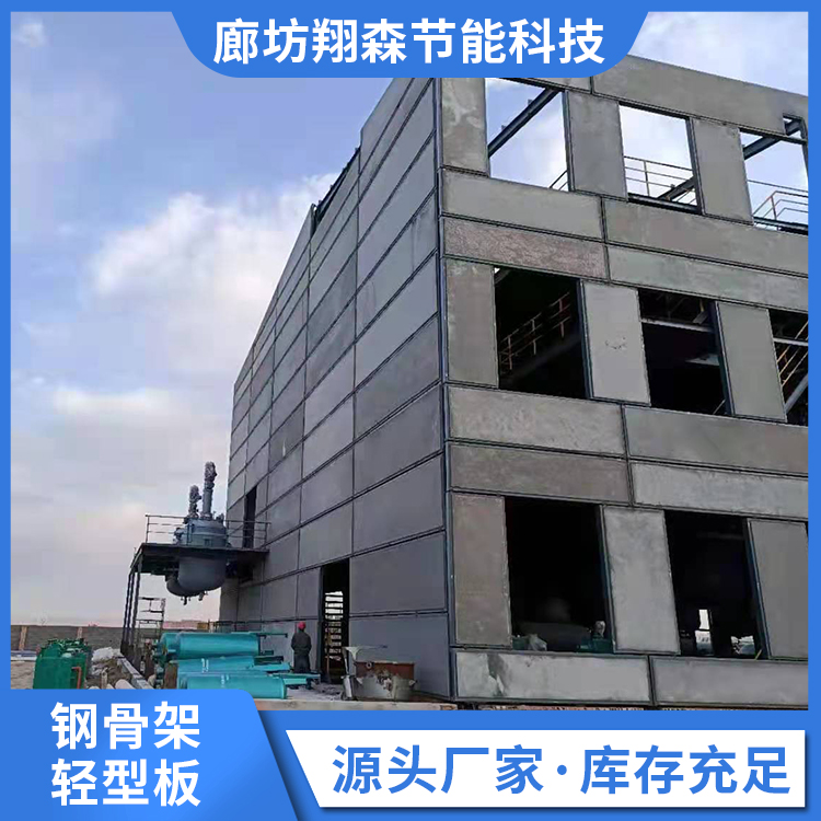 Long service life of prefabricated large-span roof panels, grid structures, and floor panels with steel skeleton lightweight panels