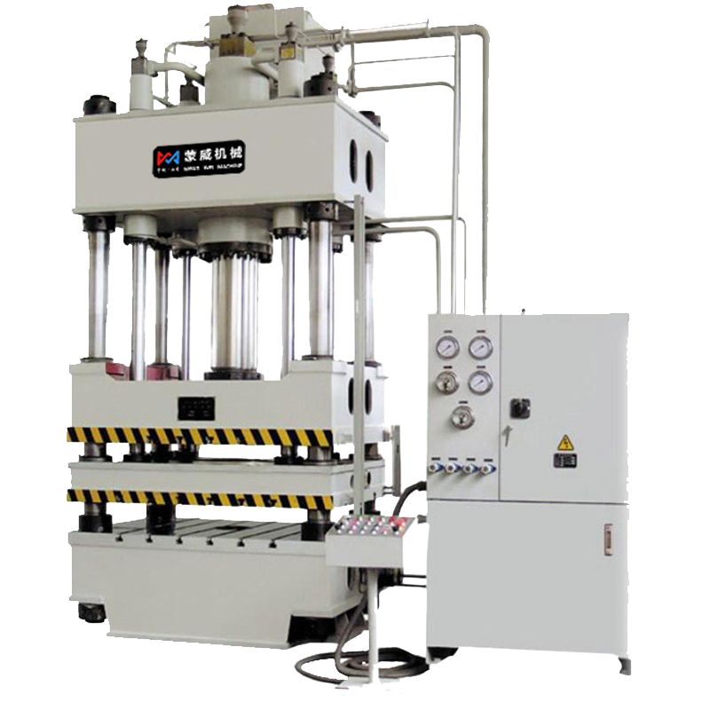 Mengwei Mechanical Four Column Hydraulic Press Stretch Forming Hydraulic Press is flexible in operation and can be customized for non-standard purposes