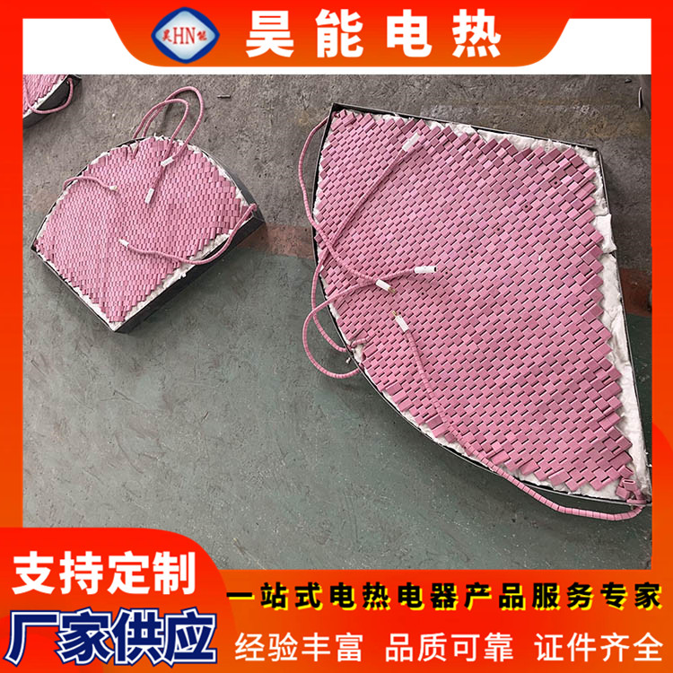 Track type heating plate is used for heat treatment heating, safe and durable JSN type rope shaped heater