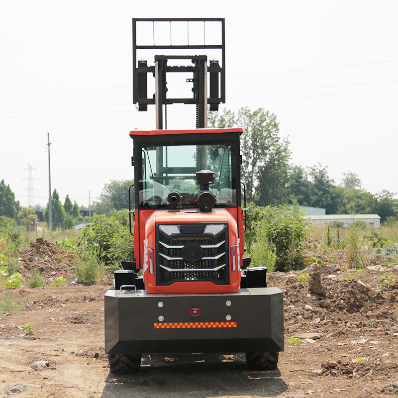 New diesel hydraulic off-road forklift automatic transmission off-road forklift 3.5 ton diesel forklift