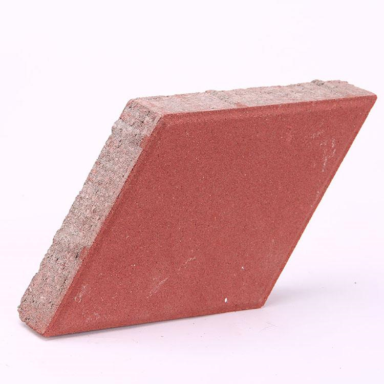 Baoding Boye Road Brick Factory provides colored bread bricks with high torsion resistance, smooth and beautiful appearance, anti slip and wear resistance