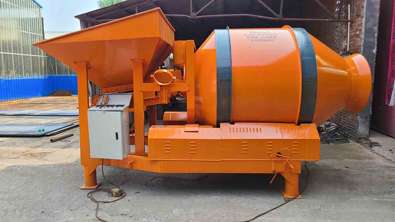 Bolan Machinery 1000/1500 Drum Mixer Customized Large Mobile Concrete Mixing Equipment