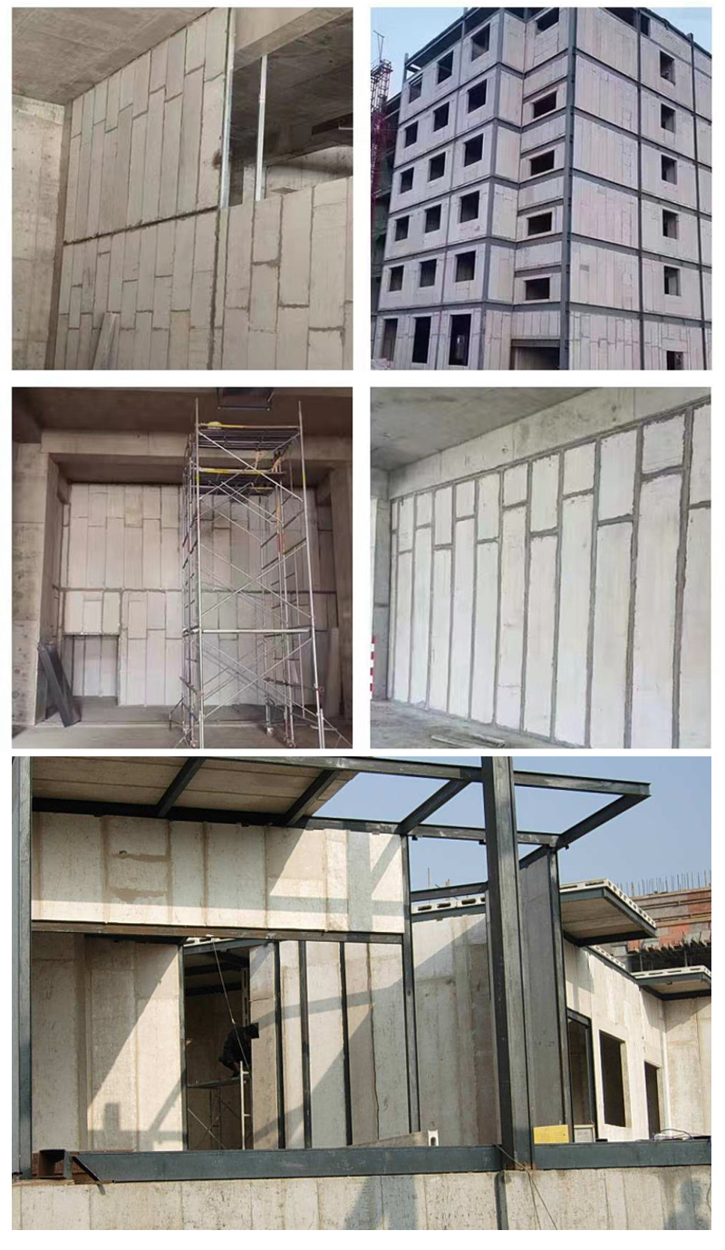 Pressure resistant filling and shockproof rock wool board partition wall, movable board room, fireproof concrete wall board