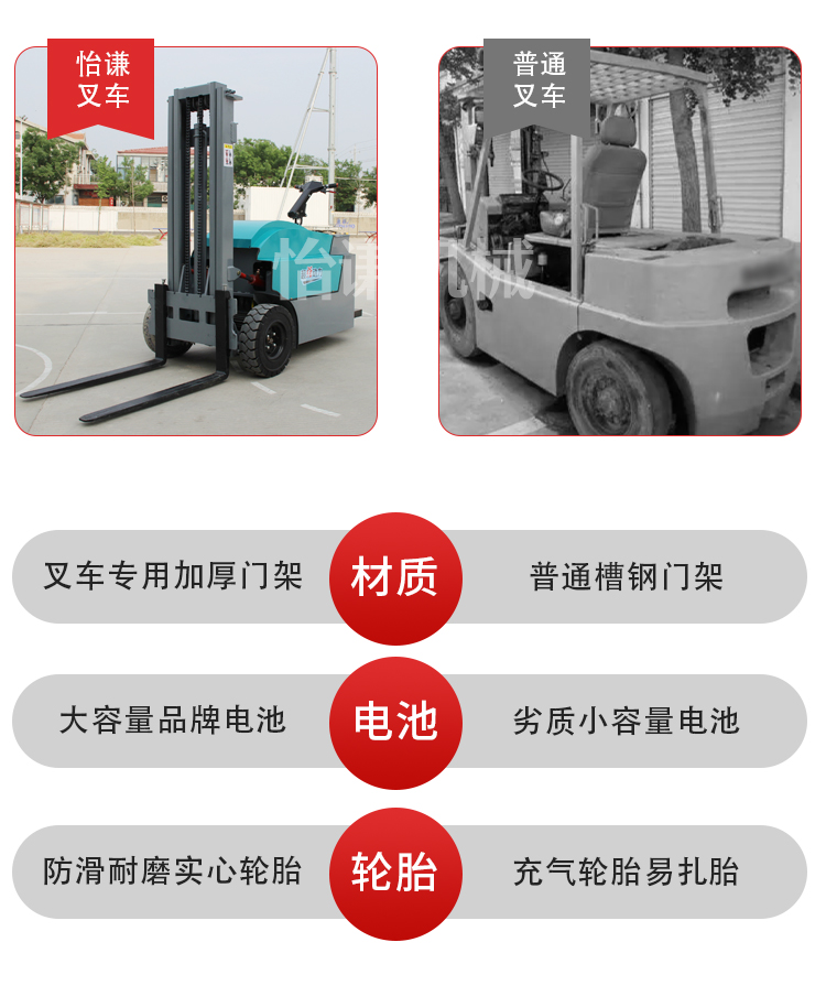 Yiqian Station Driven Electric Forklift Small Standing Stacker Source Manufacturer Quality Assurance