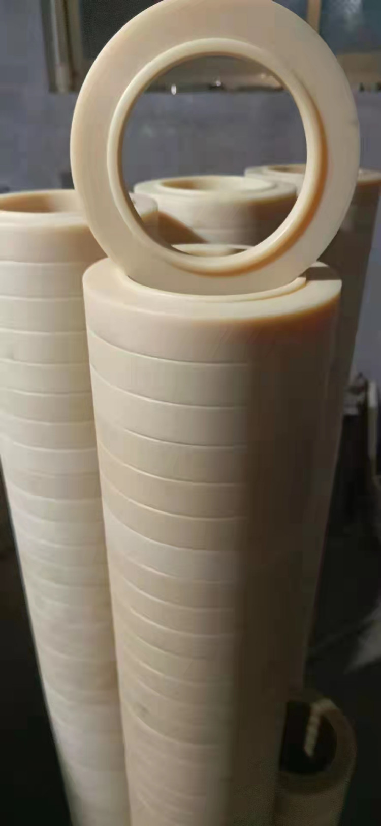 大口径尼龙套 注塑尼龙异形件 耐磨耐高温来图定制 明帅
