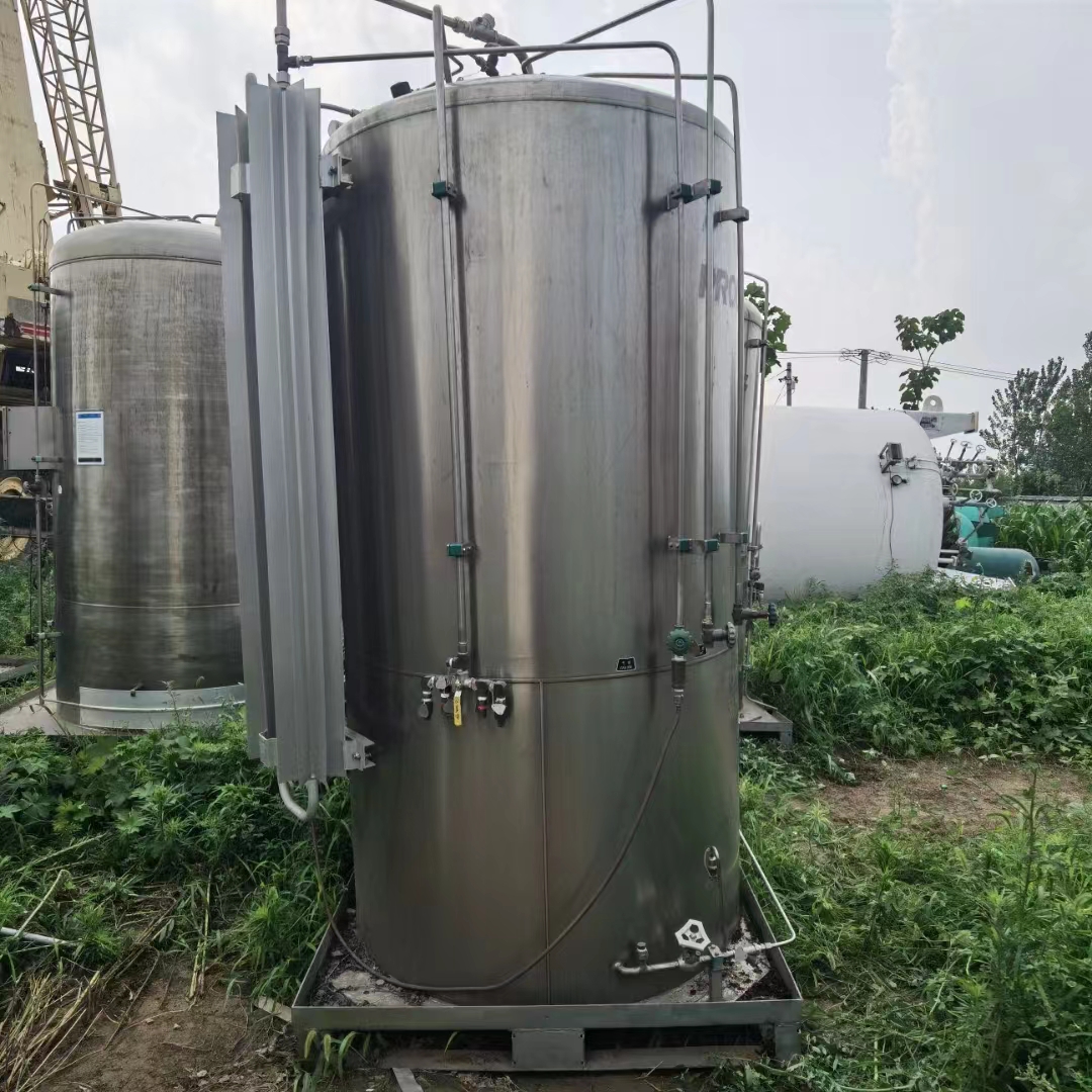 Quick and easy to cool liquid storage tank vacuum replenishment nationwide door-to-door service for sales of second-hand small low-temperature storage tanks