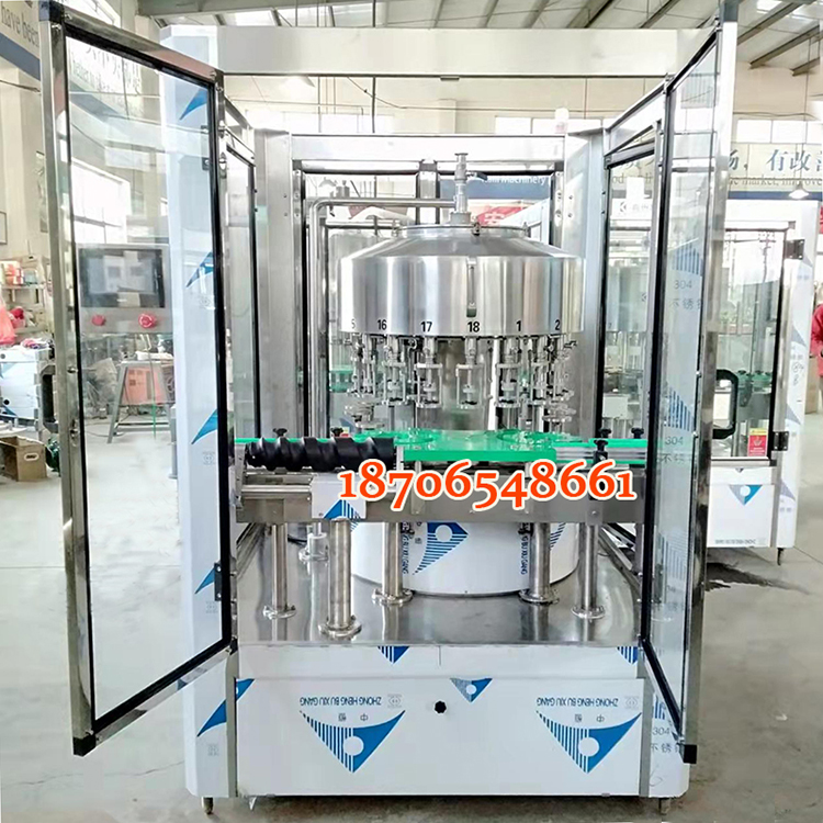 Fully automatic health vinegar filling machine, health drink filling production line, wine filling equipment