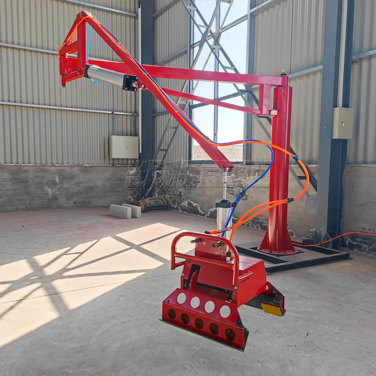 Assisting pneumatic mechanical gripper handling machine, cement handling mechanical arm, balanced lifting suction cup, electric loading and unloading device