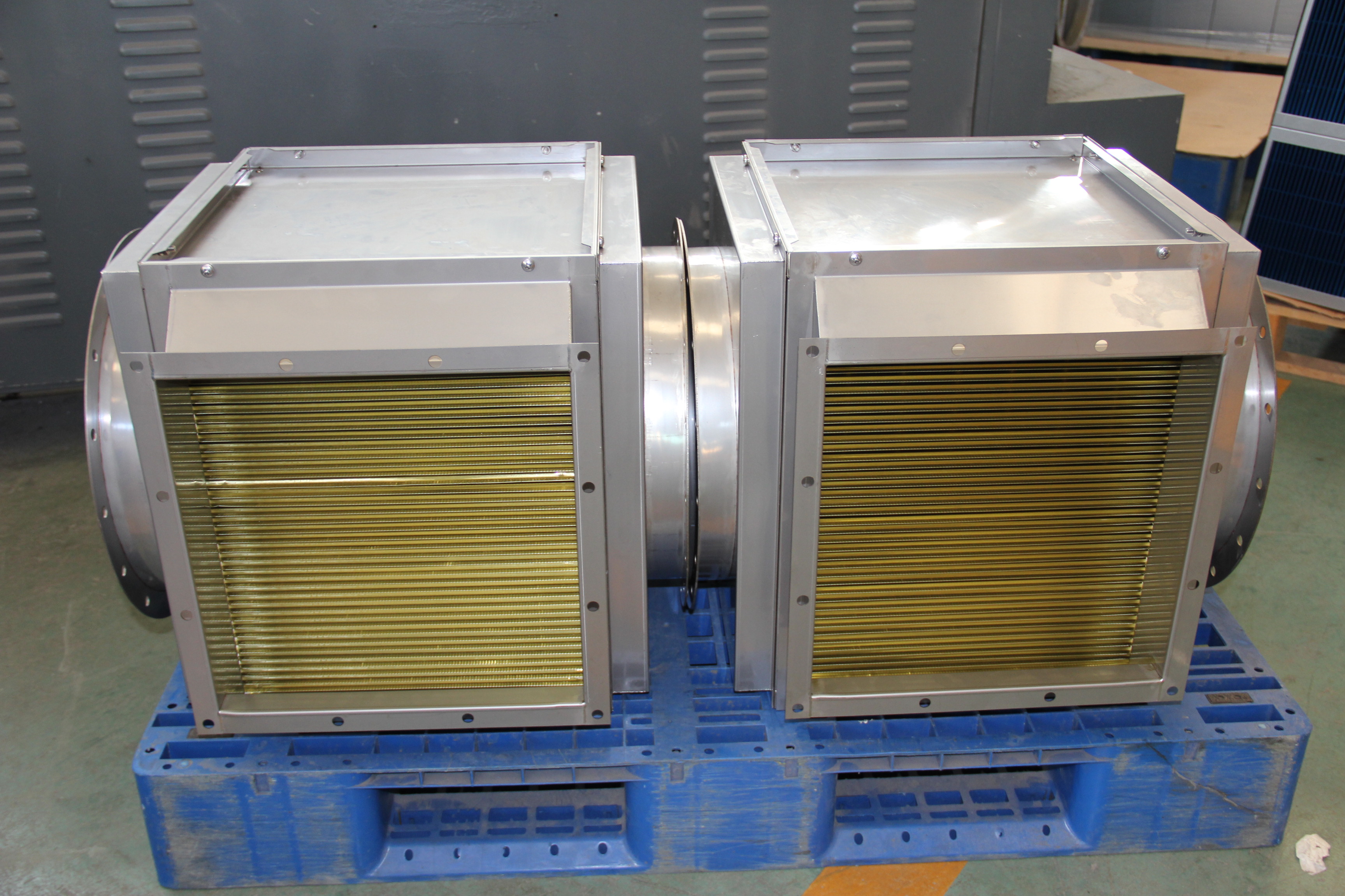 Customized coating machine, dryer, oven, waste heat recovery, energy-saving plate heat exchanger