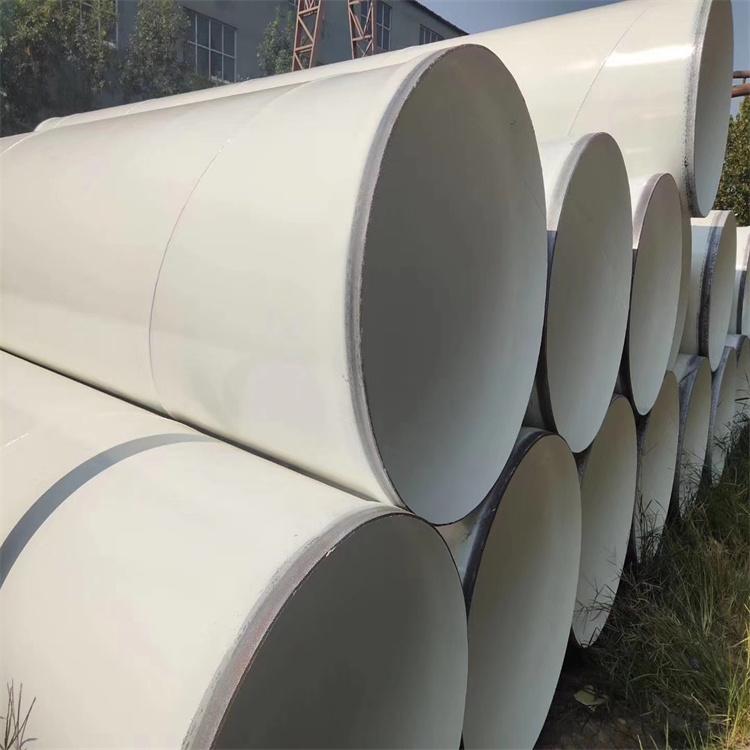 Production and supply of plastic coated composite spiral steel pipes for internal and external epoxy resin coated anti-corrosion steel pipes for water supply