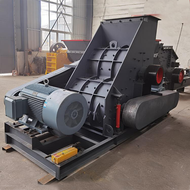 Double stage bottom less crusher 2PC1000x800 coal gangue crusher capable of wetting and sticking materials Hengxingrong