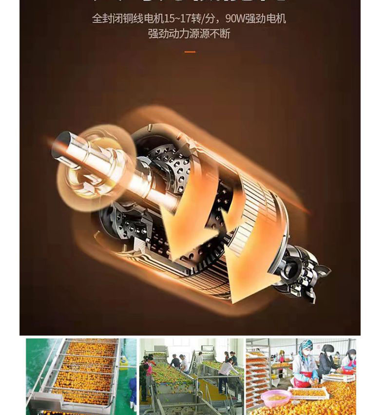 Lemon Fruit Juicing Machine Spiral Squeeze Juicing Machine Luqiang Supply Crushing Juicing Equipment