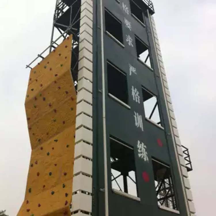 Kaifeng Fire Training Tower Four story Training Expansion Tower Steel Structure Single Window Double Window Training Iron Tower