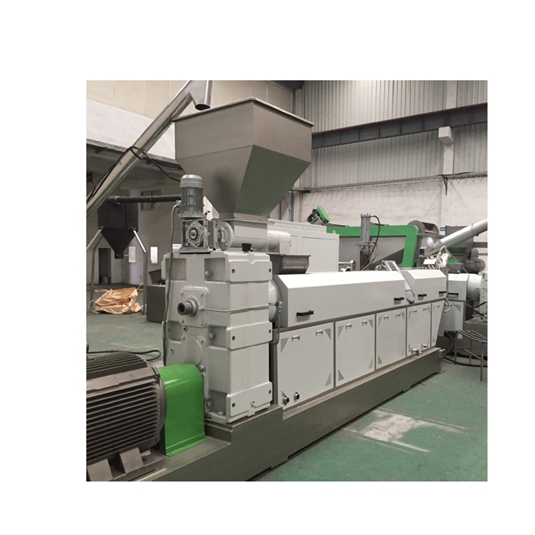 Supply SJ type waste plastic PE granulation machine PP crushing material granulation extruder