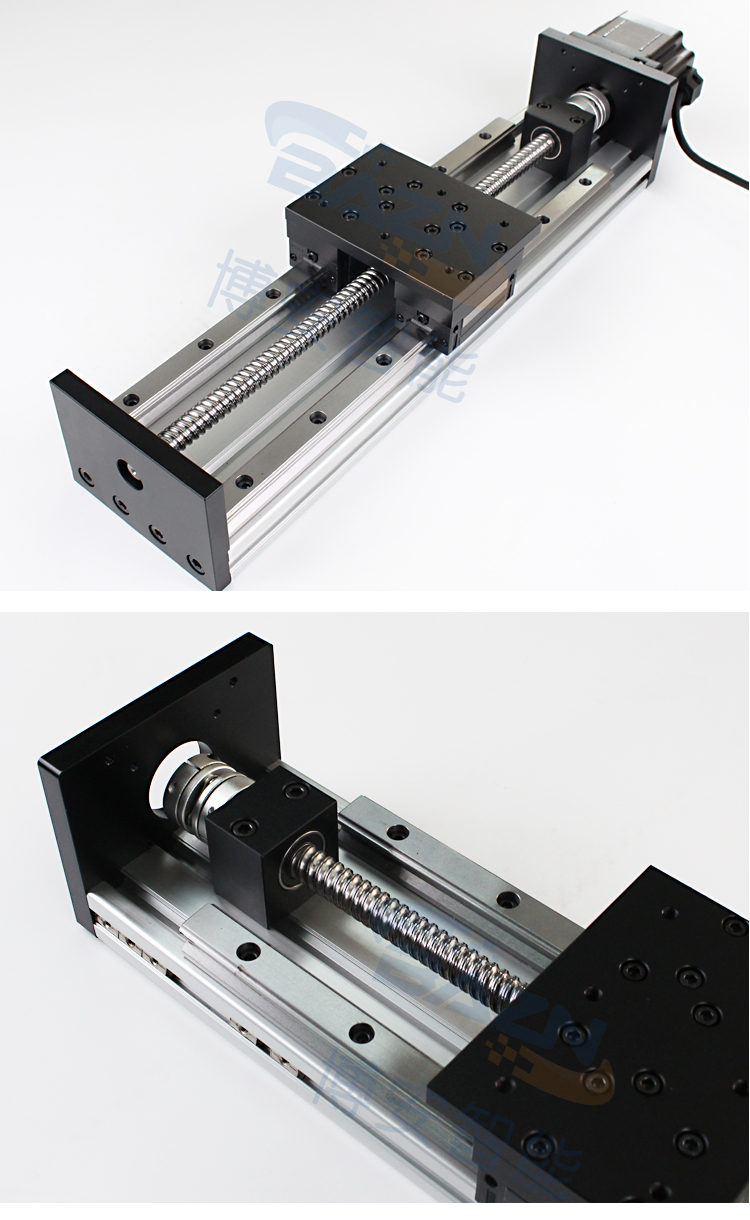 120 linear guide rail sliding platform module workbench can be configured with 5786 stepper servo motor