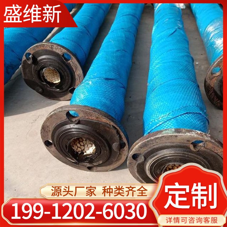 大口径内衬耐磨陶瓷胶管 电厂喷砂喷煤用橡胶管 高耐磨耐高温胶管