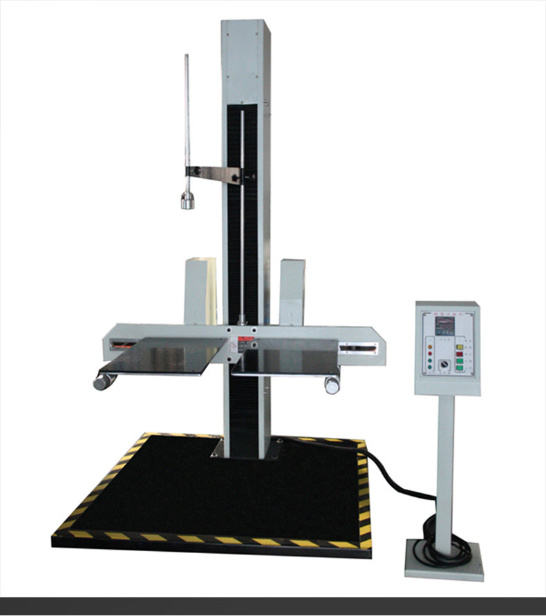 Double arm drop tester Packaging drop testing machine Paper box surface corner edge free drop testing machine factory