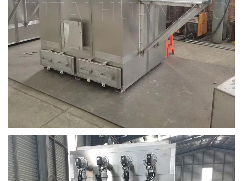 Manufacturing and installation of stainless steel bag type dust collector for dust collection equipment in milk powder factories