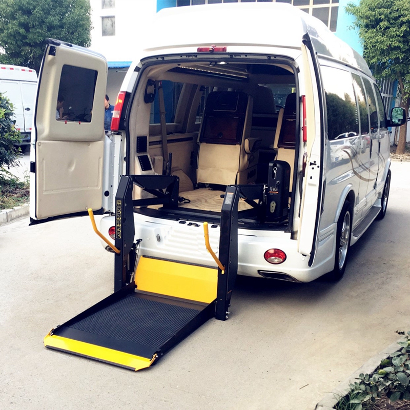 Haiwei Pai Car Wheelchair Lift Dual Arm Foldable Business Vehicle Disabled Wheelchair Lift Platform