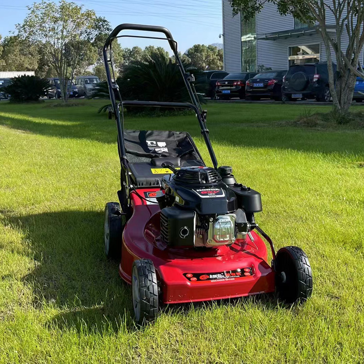 Lian lawn mower, gasoline four stroke lawn mower, manual self-propelled lawn mower