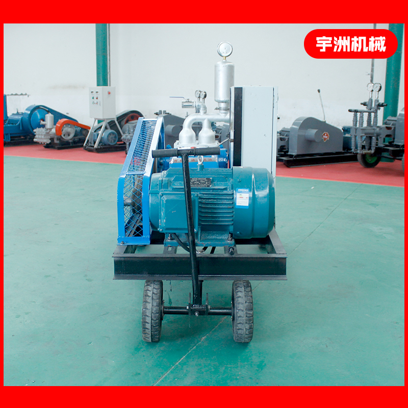 Special for Roadworks of tunnel bridge with high pressure cement double cylinder mortar pump in Henan Nanjing Shalong