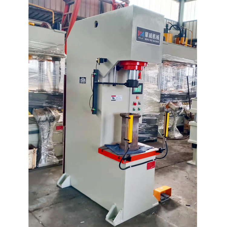 Mengwei 63t C-type Single Arm Hydraulic Press Bearing Press Calibration Stretch Forming Stable Operation