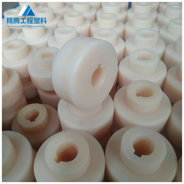 Source manufacturer MC nylon wheel wear-resistant agricultural plastic wheel processing large diameter nylon liner pouring nylon pipe