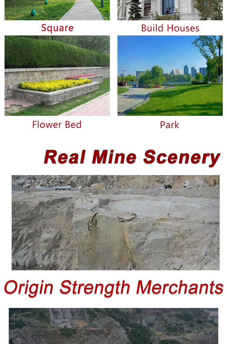 Good plasticity for municipal engineering construction using natural road edge stone fire boards