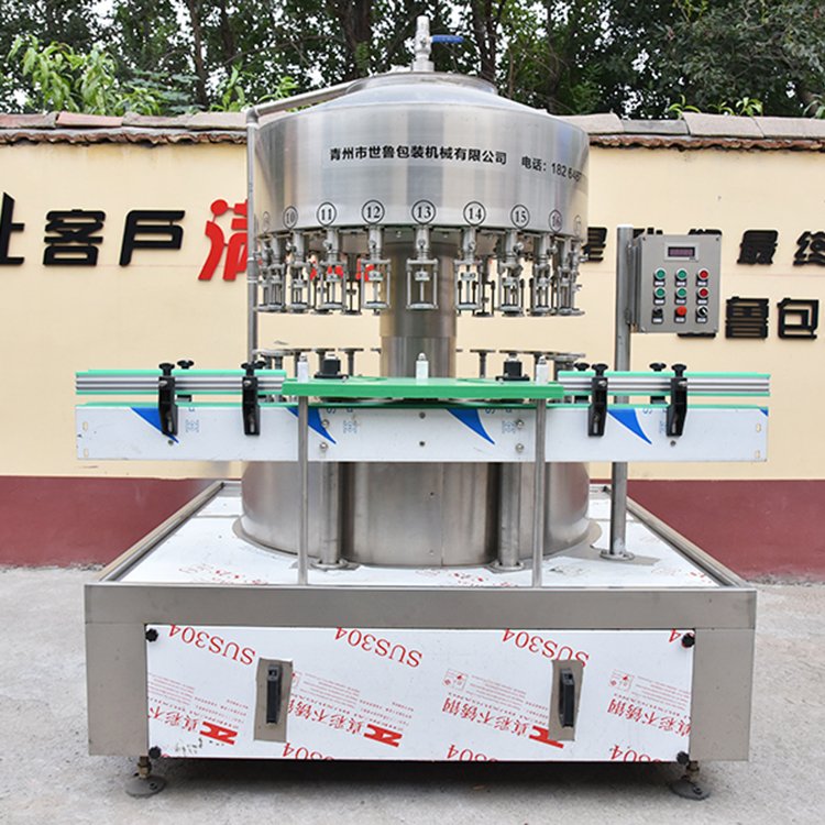 Fully automatic filling equipment, liquor filling machine, Qingzhou hawthorn wine filling production line, precise price quantification