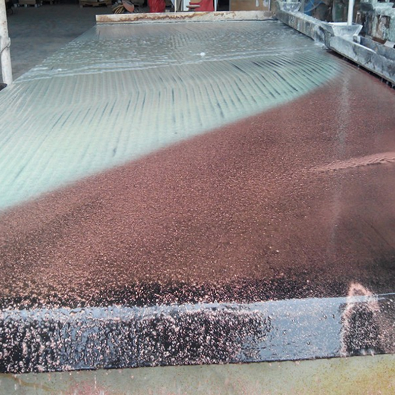 6s placer gold ore washing shaking table with excellent material for long-term metal heavy selection