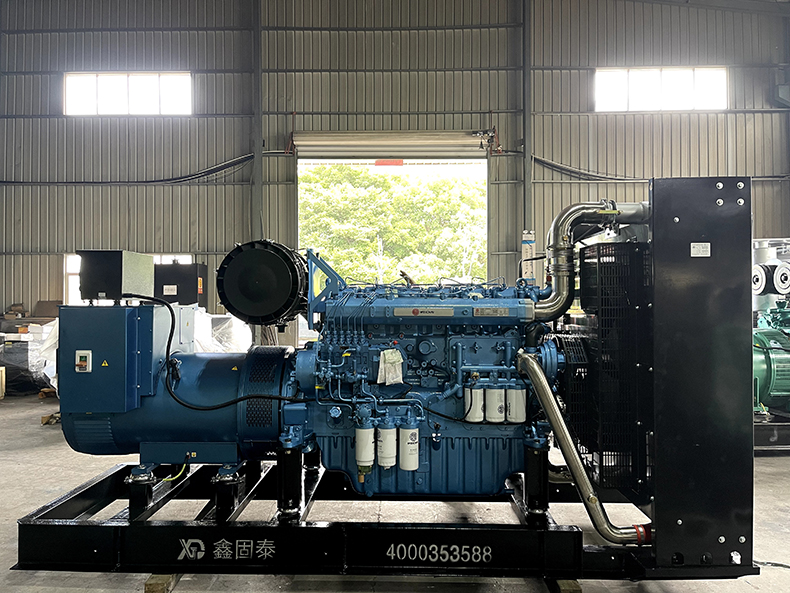 550KWi Weichai diesel generator set factory is suitable for all copper motors to ensure quality in municipal machinery buildings