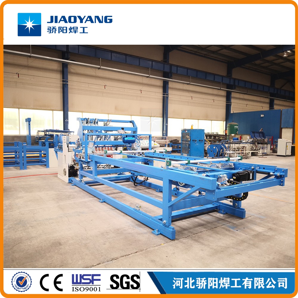 Chicken cage mesh welding machine jy-0114 horizontal pull cage door welding machine steel bar welding mesh equipment