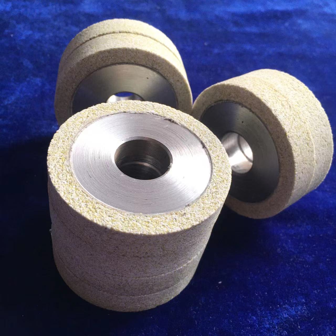 Kemei brand single crystal diamond grinding wheel ceramic bowl or parallel diamond sand wheel 150 * 10 * 32