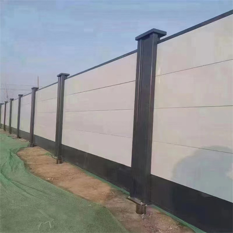 Prefabricated enclosure for municipal construction, road protection and beautification, safety protection, isolation and shielding