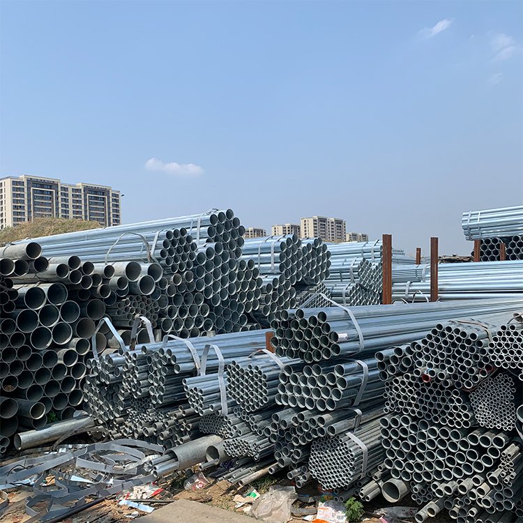 Q345B galvanized pipe stock Q235B hot-dip galvanized steel pipe manufacturing industry wholesale and retail