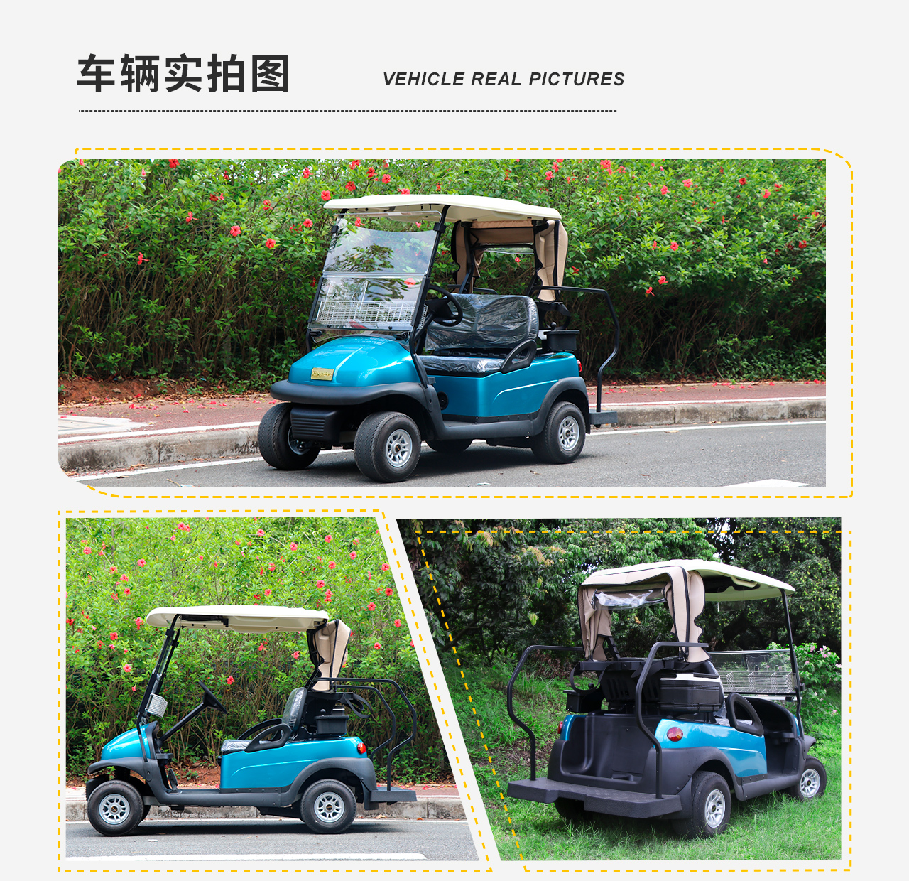 Donglang Electric New Energy 2 Golf Sightseeing Bus - Scenic Area Park Tour bus service - A1S2