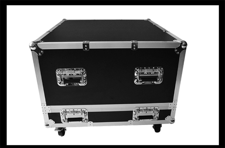 Aluminum alloy toolbox equipment transportation and sorting box material reserve black aviation box Hengao