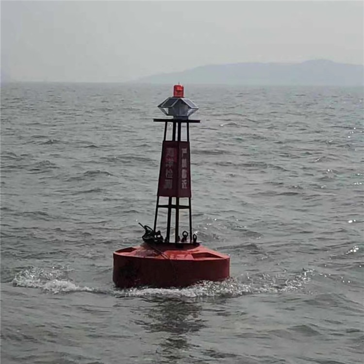 Spot inventory water operations peripheral warning positioning buoy salvage to assist in avoiding navigation aids