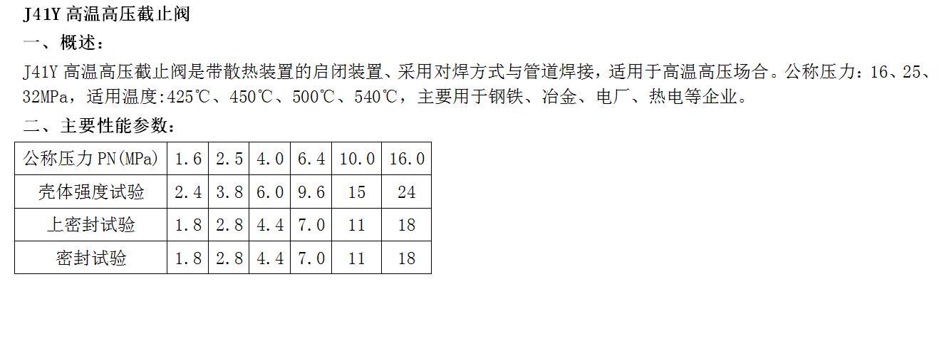 Kono Pump Valve J41Y High Temperature and High Pressure Stop Valve Chromium Molybdenum Steel Flange Heat Transfer Oil