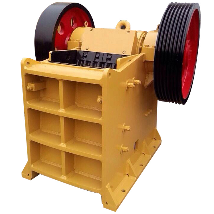 Climbing mechanical gypsum jaw crusher, environmentally friendly limestone fine crushing and sanding machine, with high cost-effectiveness