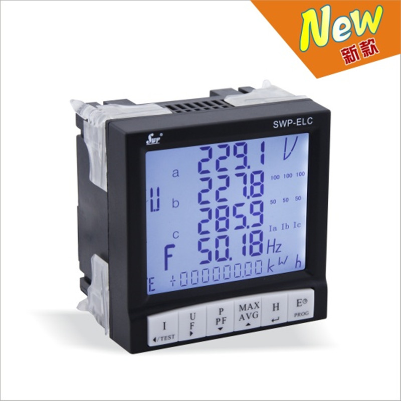 SWP-ELC multifunctional network power instrument LCD harmonic intelligent meter