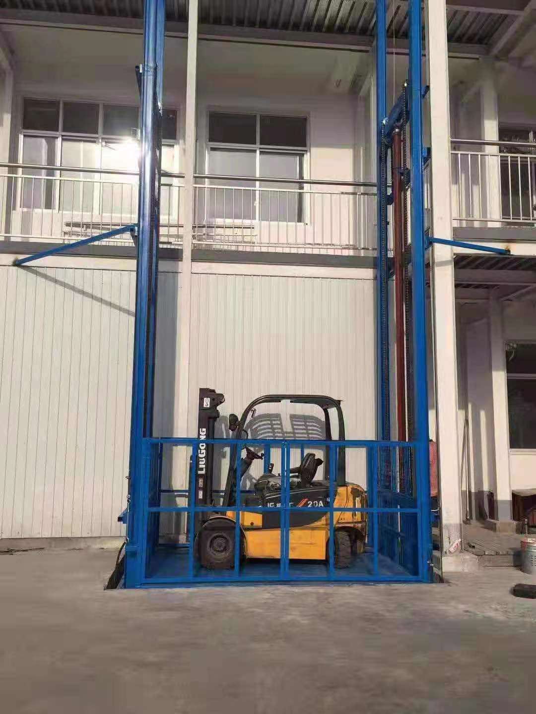 Explosion proof lifting platform, hydraulic cargo elevator, pharmaceutical factory, chemical 2-ton elevator, workshop, freight elevator