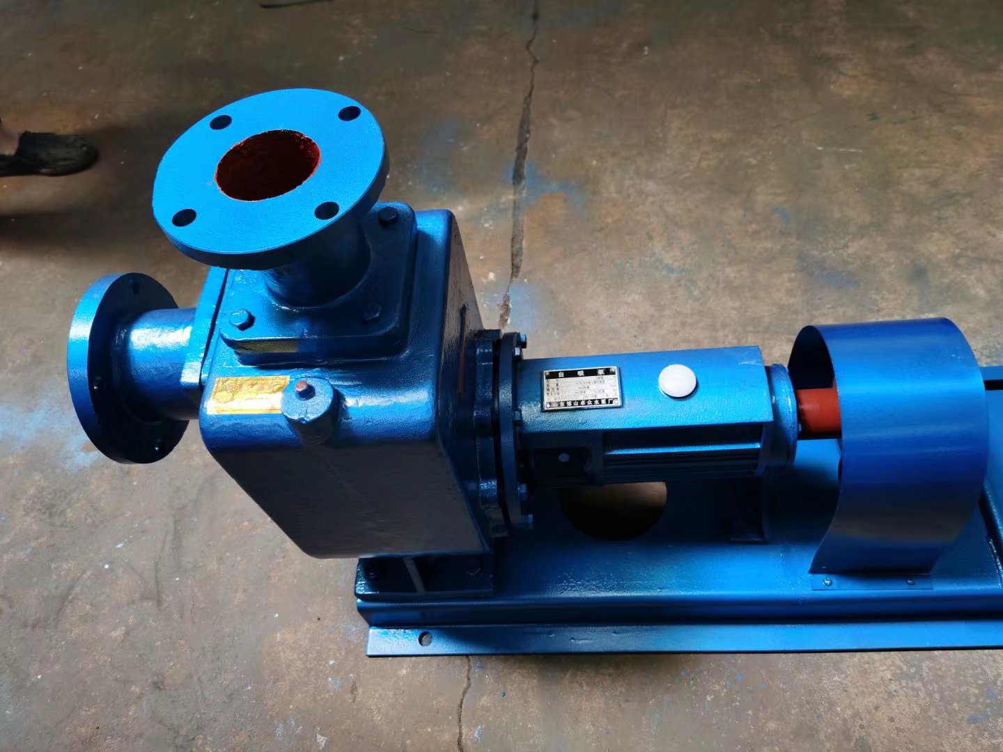 ZW type self priming non clogging centrifugal pump with large flow rate and high head, produced by Zhongzhong 100ZW-200