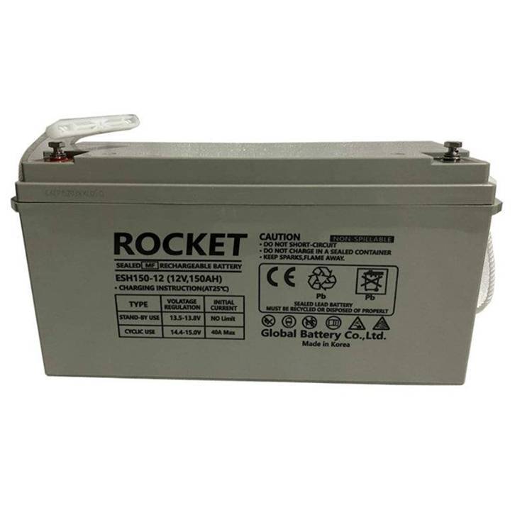 ROCKET火箭蓄电池ES150-12 12V150AH 离网光伏太阳能电池