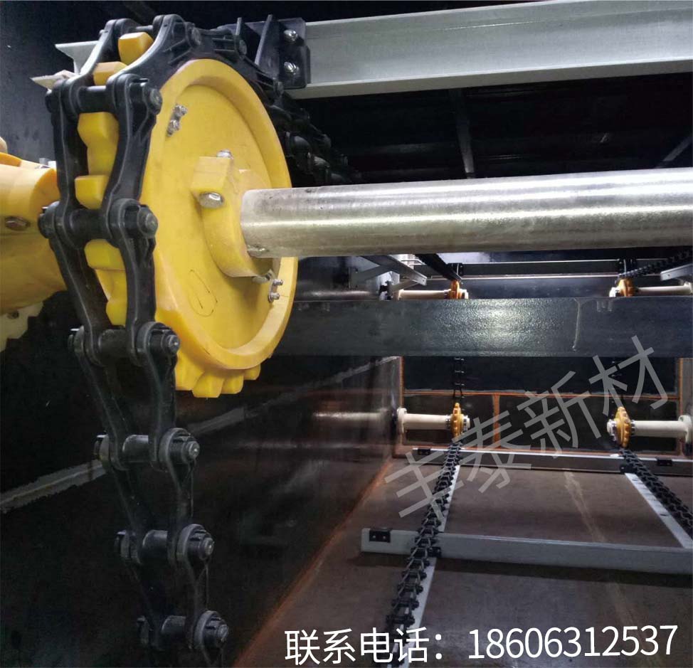 200 meter non-metallic chain plate scraper equipment