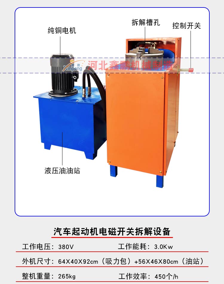 Motor dismantling copper machine video dismantling waste motor copper What to buy stator dismantling copper machine dismantling copper tool set price