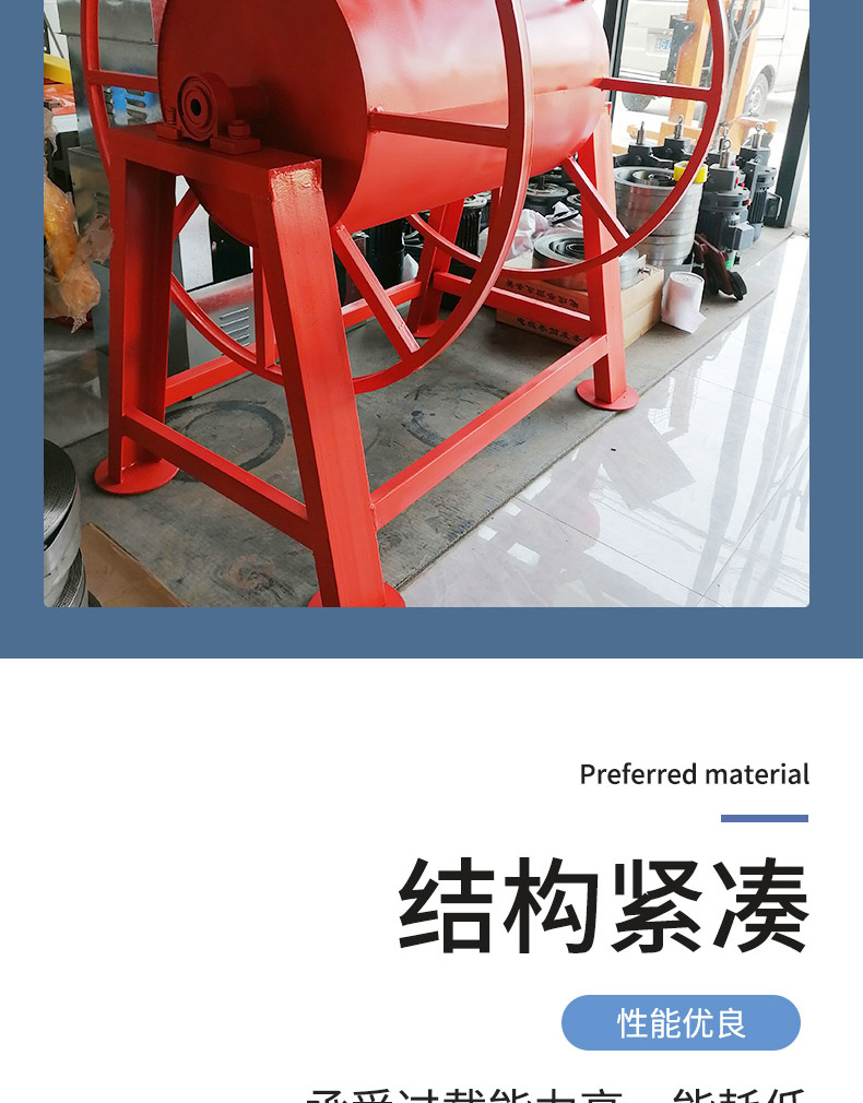 Xiangyuan Crane Spring Type Cable Drum Manual Rotating Spring Type Drum Cable Sucker