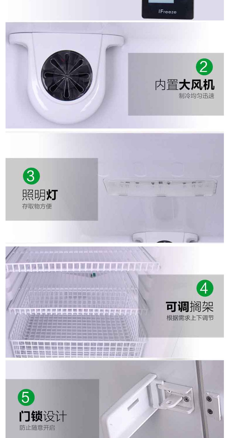 AUCMA Online Exclusive Medical Cooler YCD-208 Vaccine Reagent Refrigerator Cooling Box